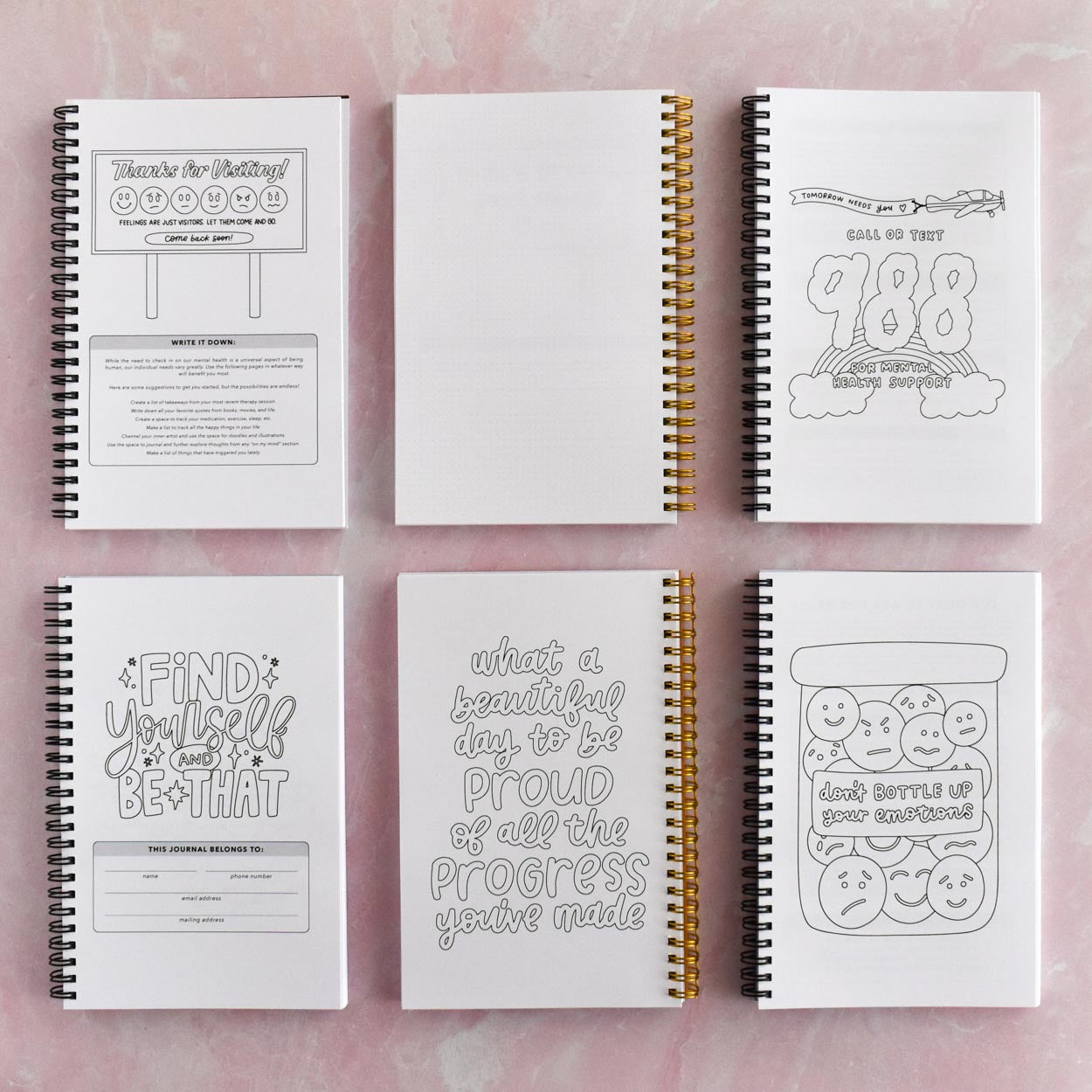 Healing / Straight Line Mental Health Journal