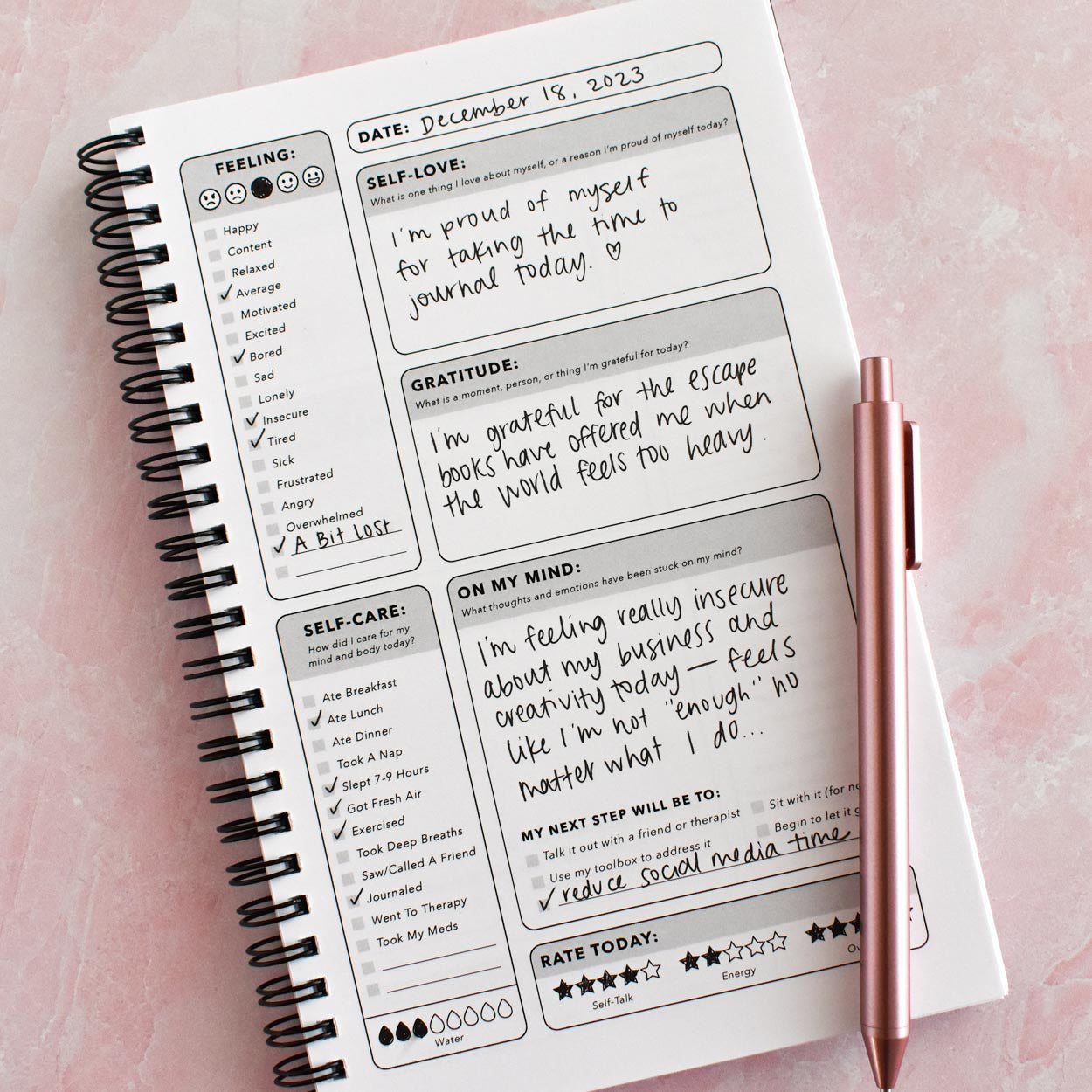 Cry A Lot / Productive Mental Health Journal