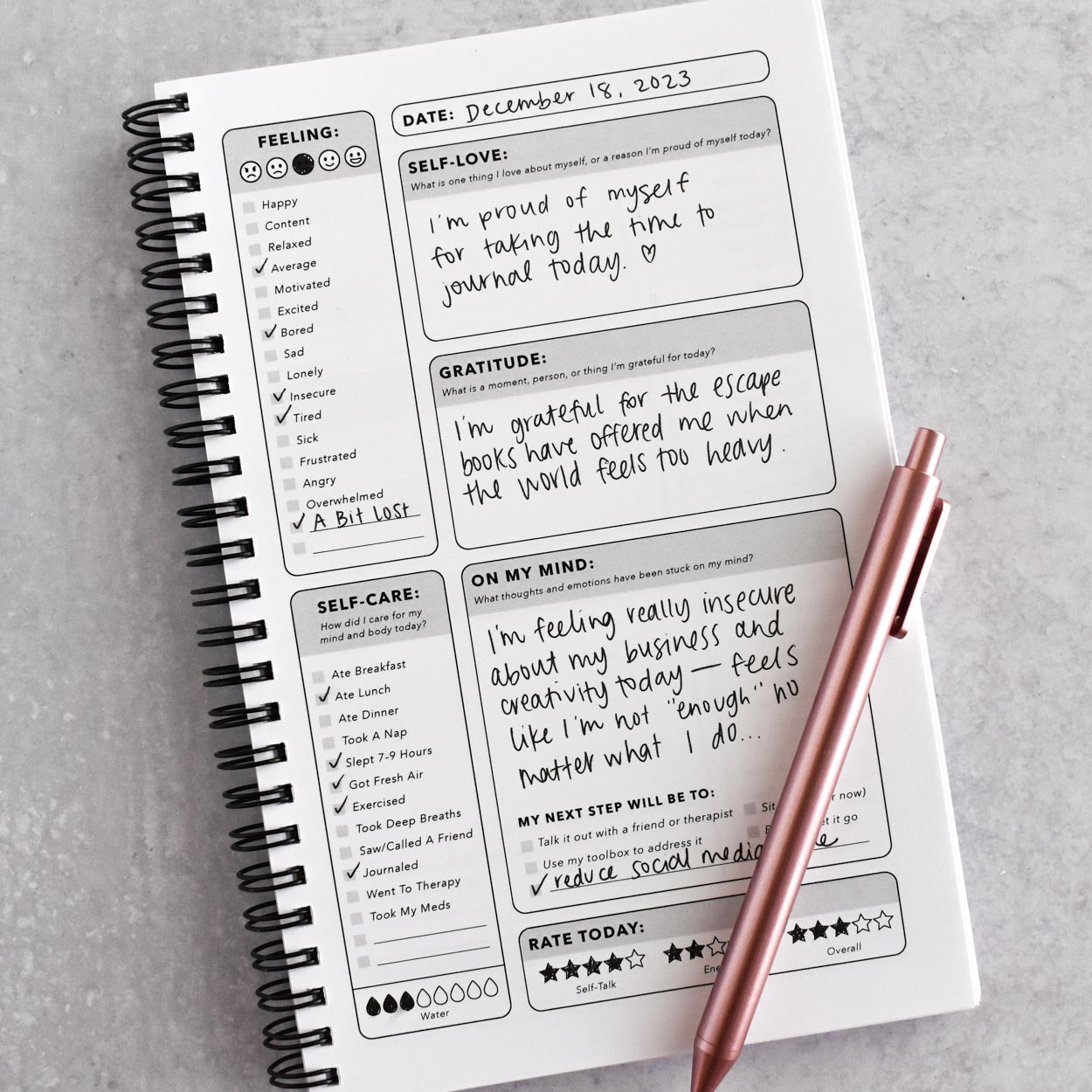 Pay-What-You-Can Mental Health Journal