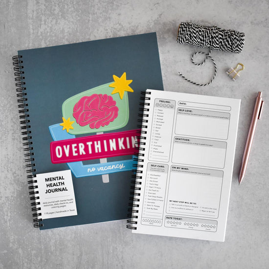 Overthinking Mental Health Journal