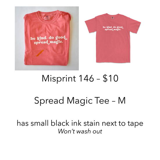 Imperfect / Misprint Apparel - M