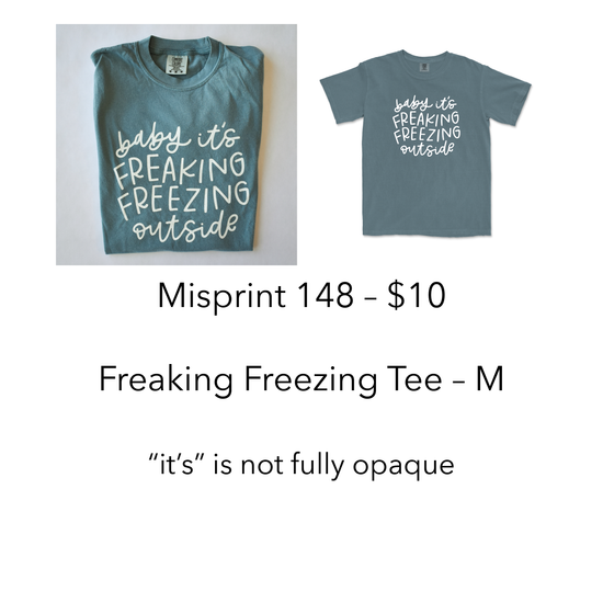 Imperfect / Misprint Apparel - M