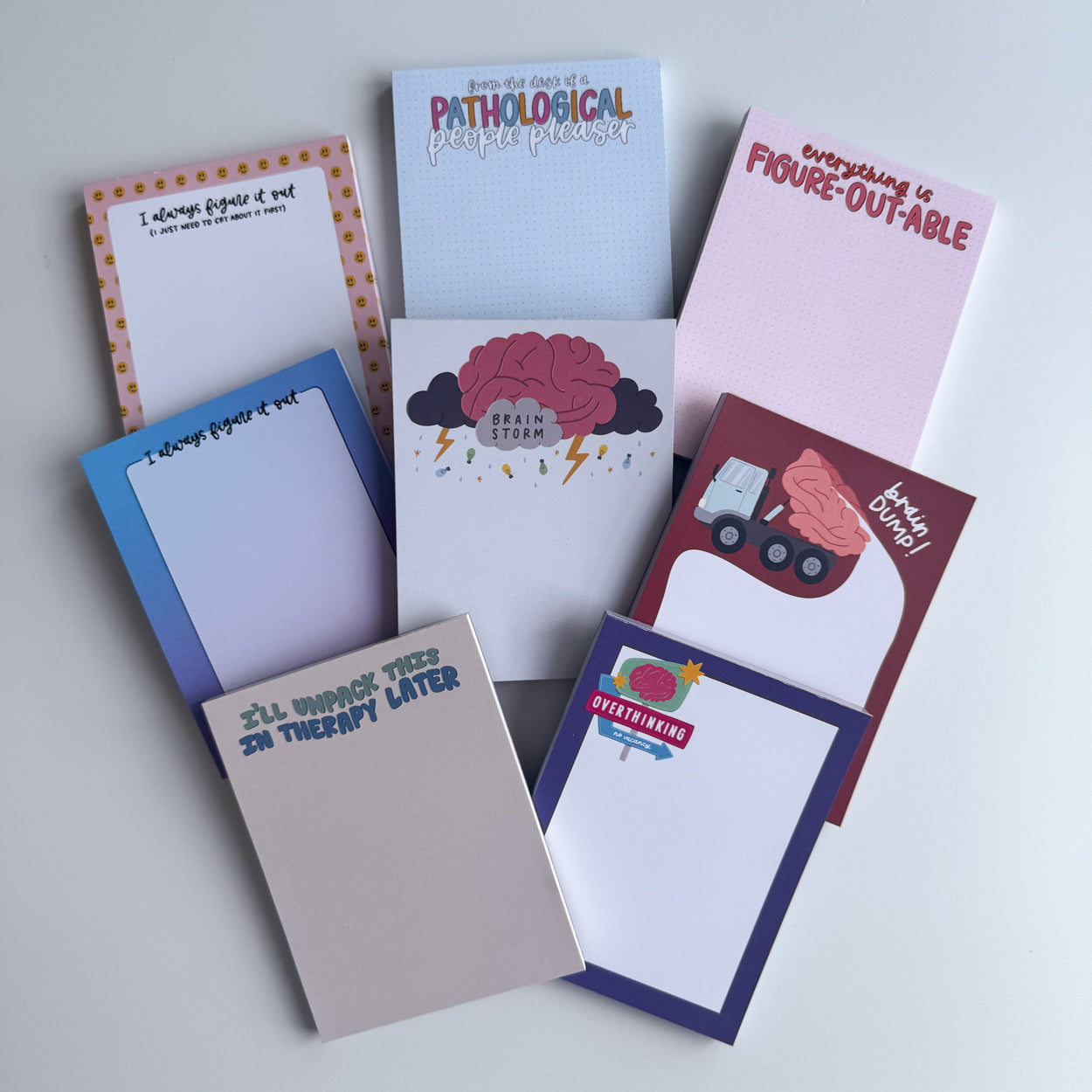 IMPERFECT Mystery Notepads