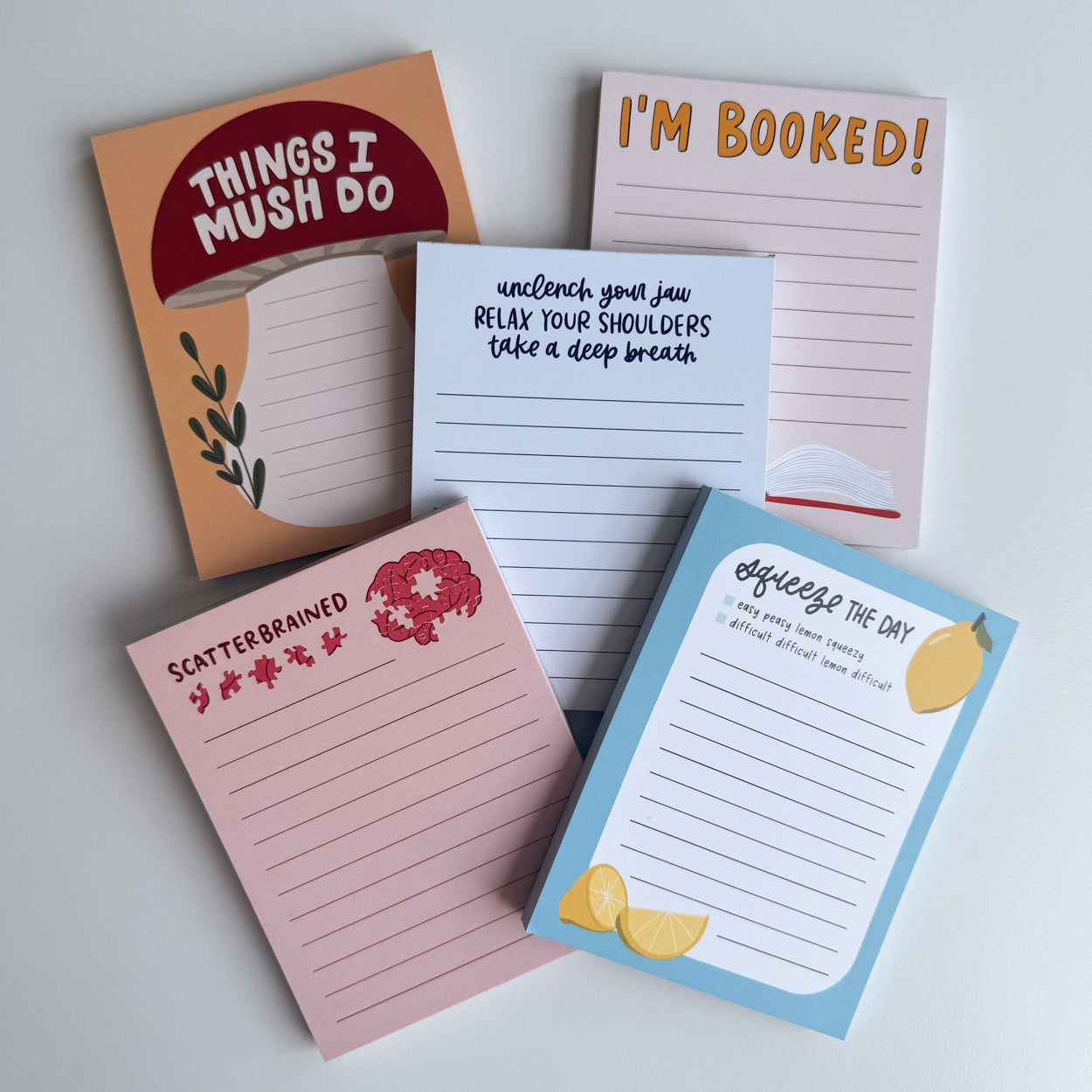 IMPERFECT Mystery Notepads