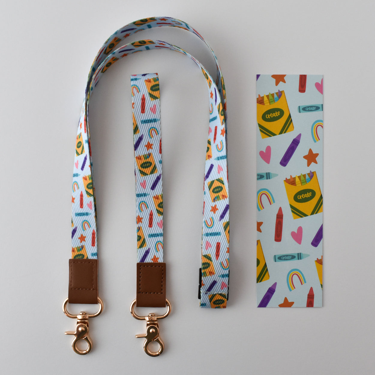 Crayon Pattern Bookmark