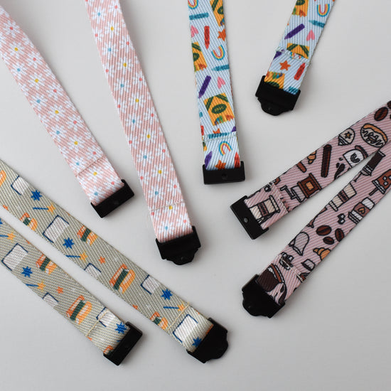 Crayon Pattern Lanyard