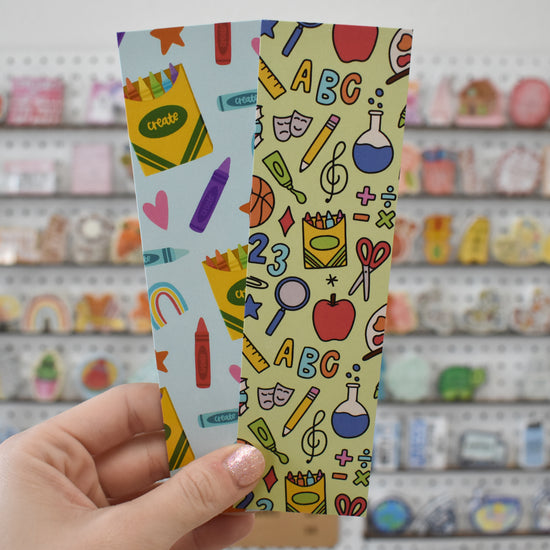 Crayon Pattern Bookmark