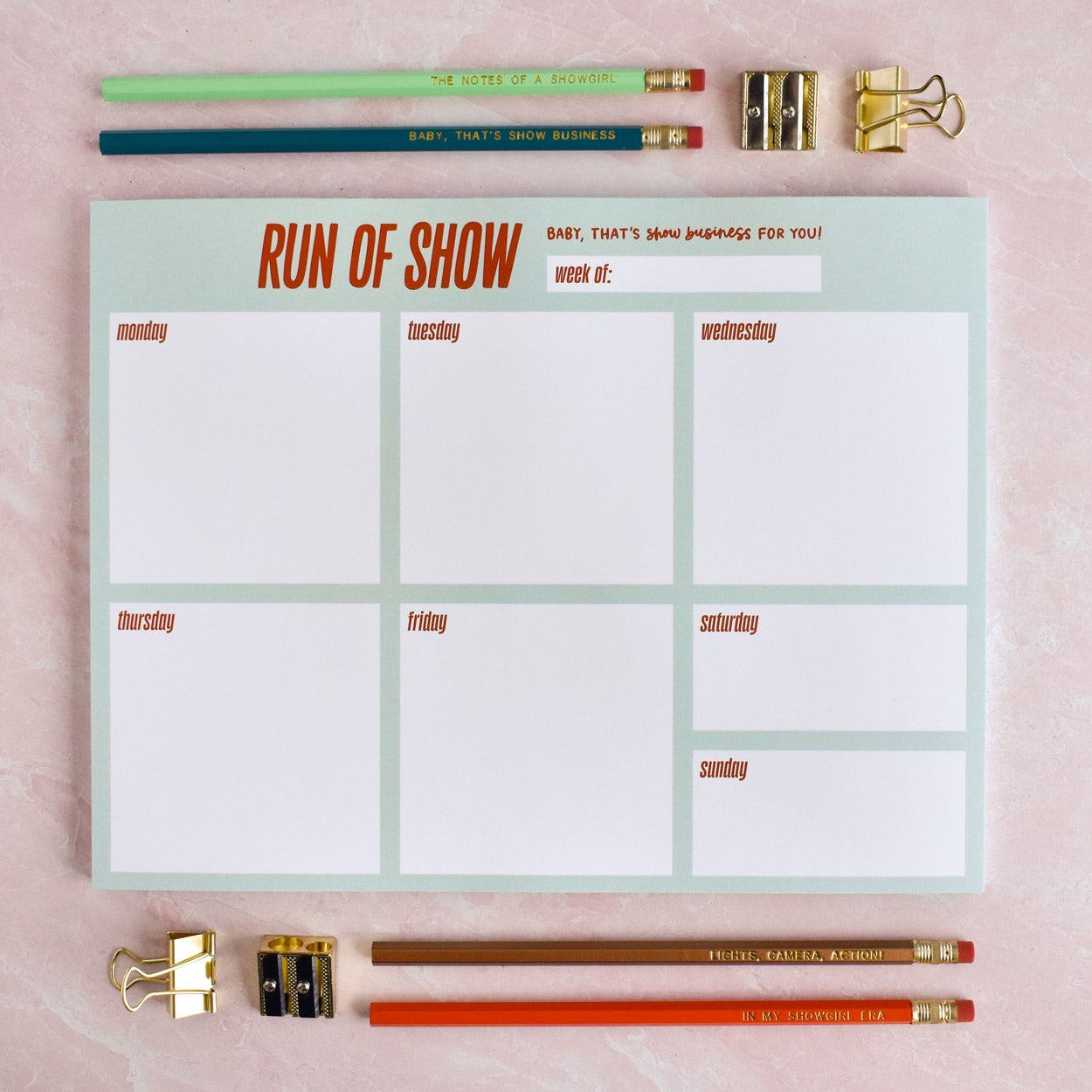 Showgirl Pencil Pack