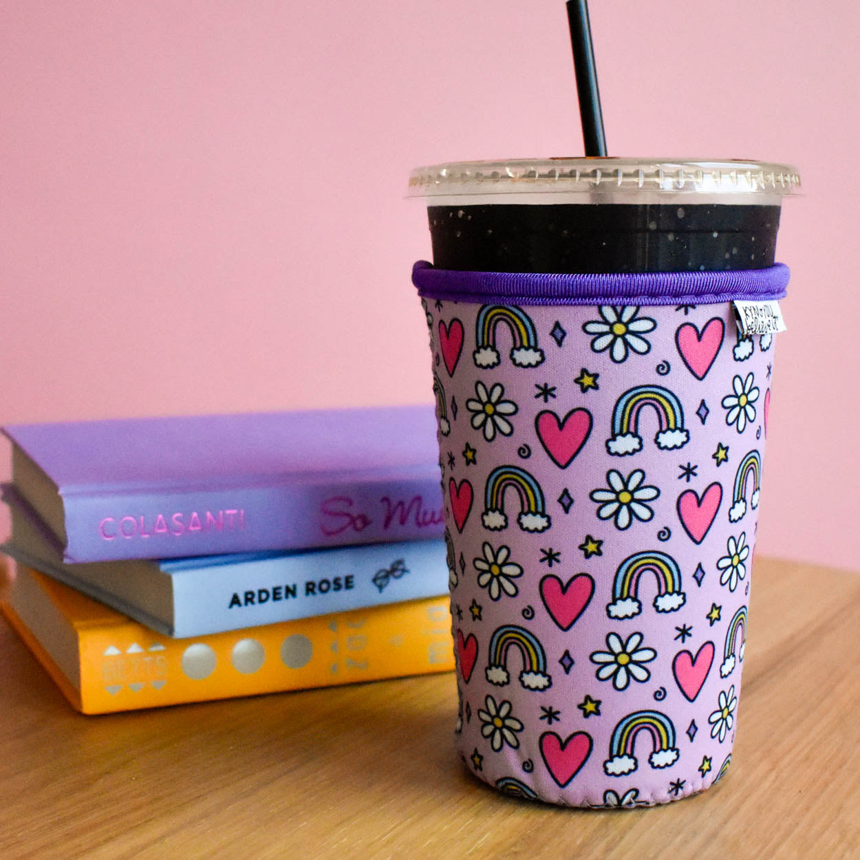 Rainbow Pattern Drink Sleeve