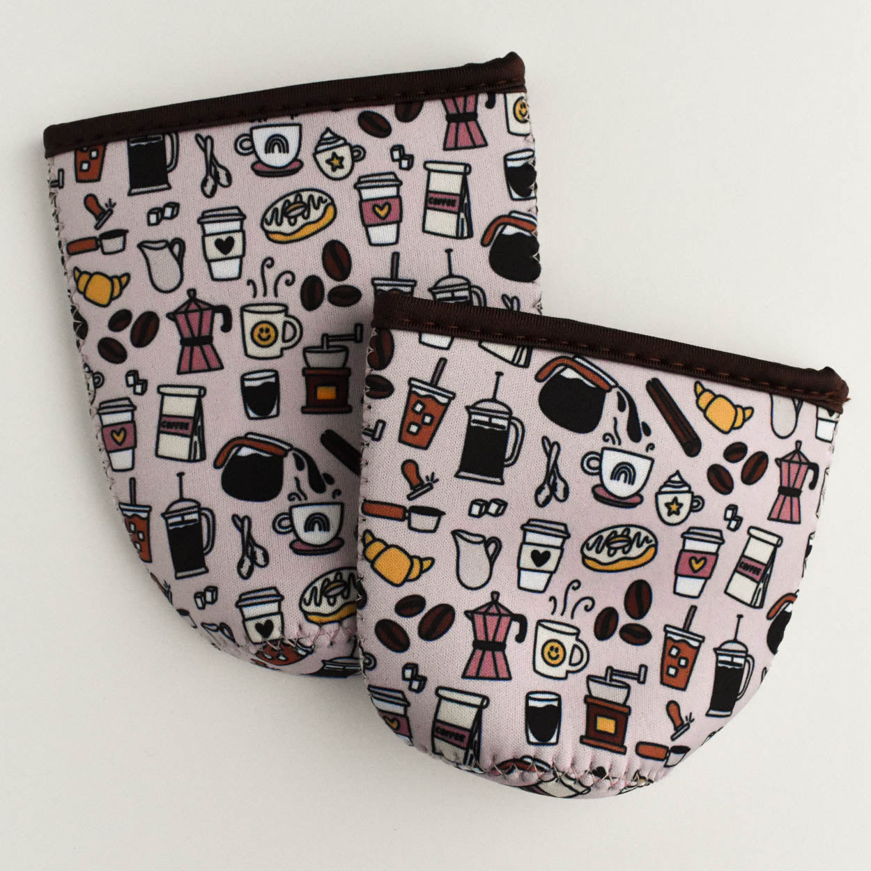 Coffee Pattern Drink Sleeve