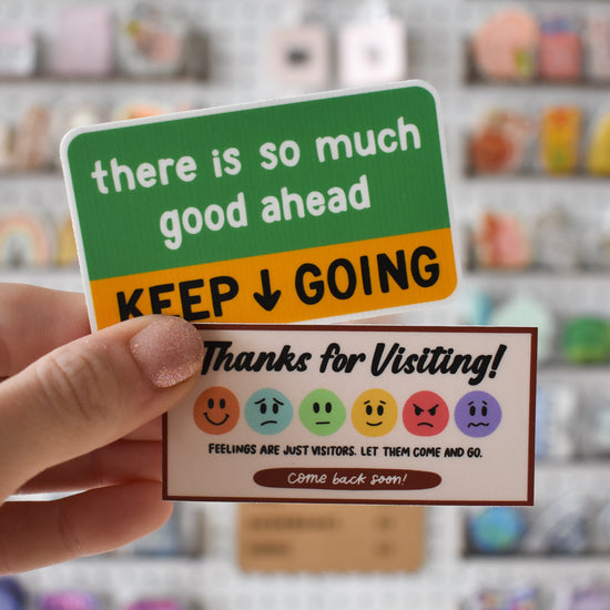 So Much Good Ahead / Keep Going Sticker