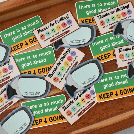 So Much Good Ahead / Keep Going Sticker