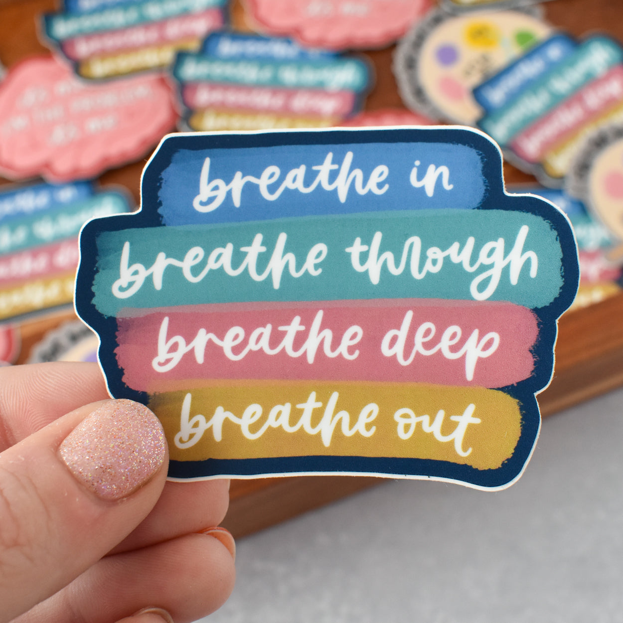 Breathe In Breathe Out Sticker