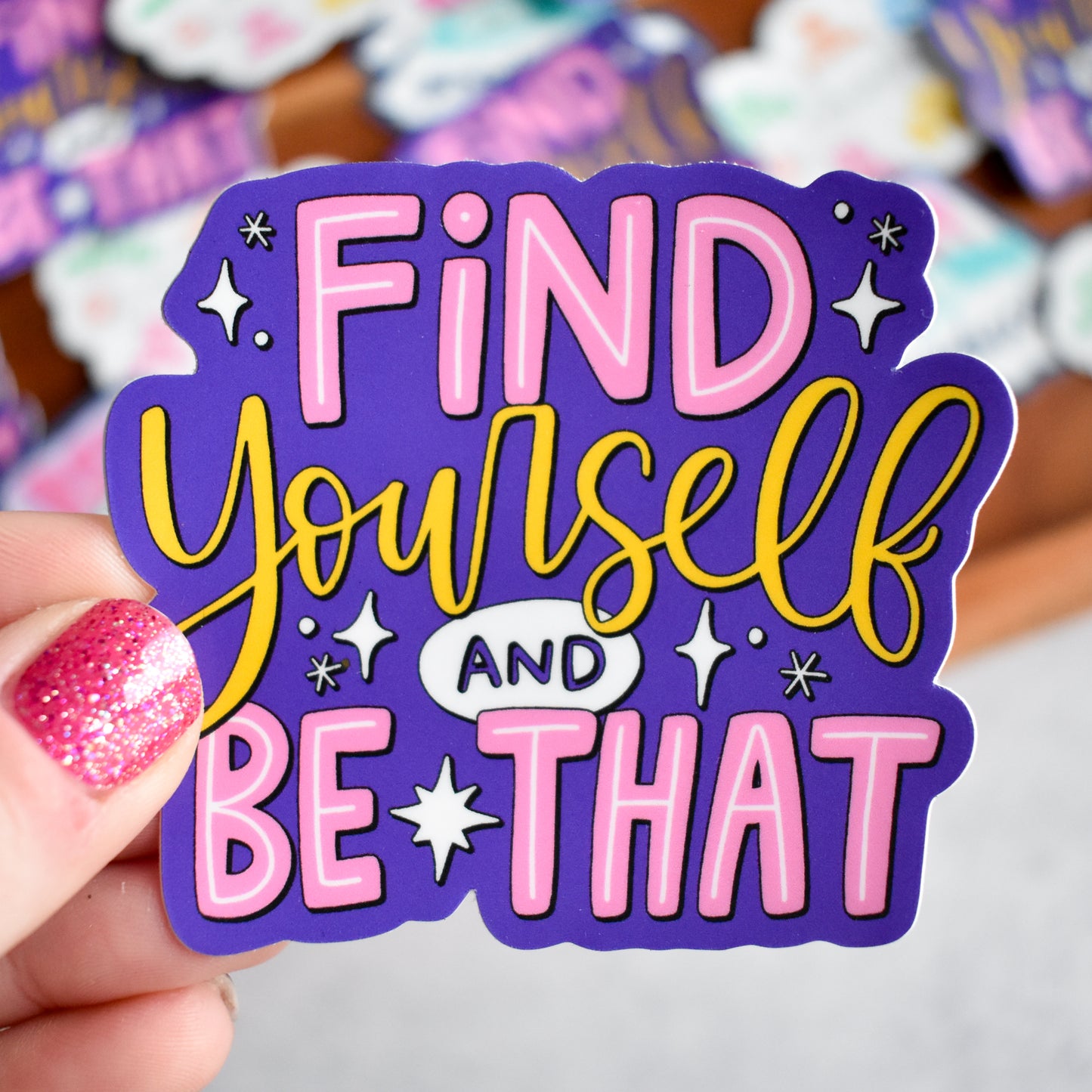 Find Yourself and Be That Sticker
