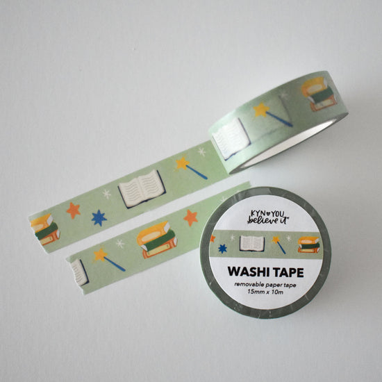 Book Pattern Washi Tape