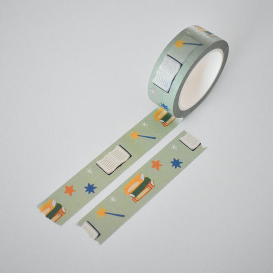 Book Pattern Washi Tape