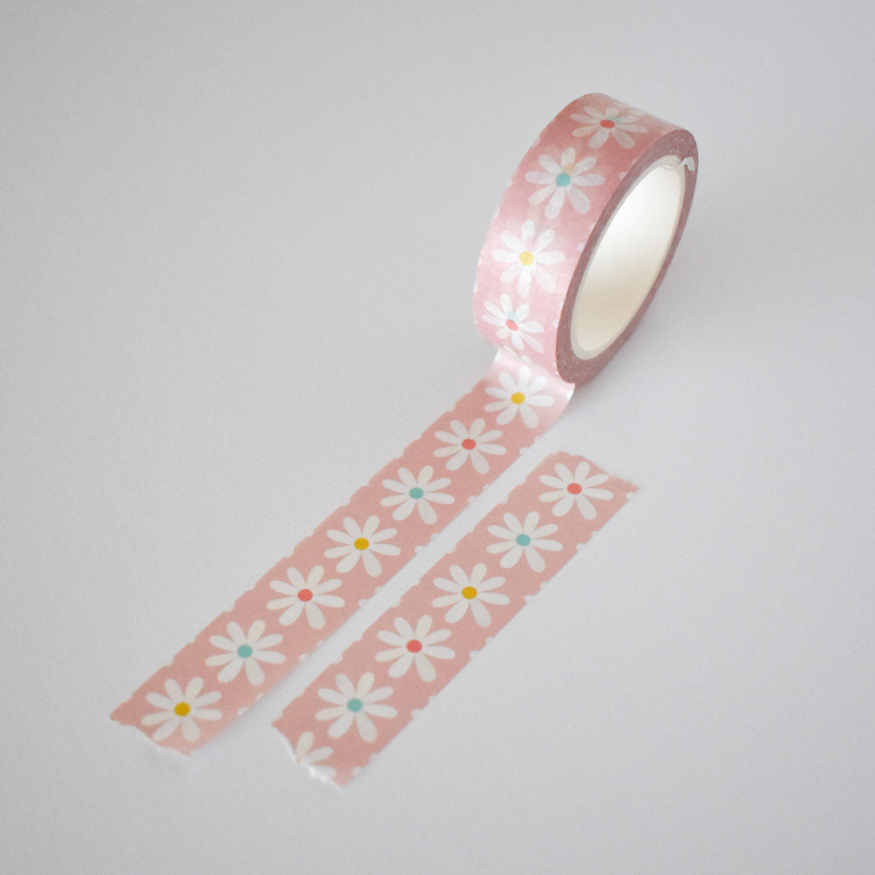 Stacked Daisy Washi Tape