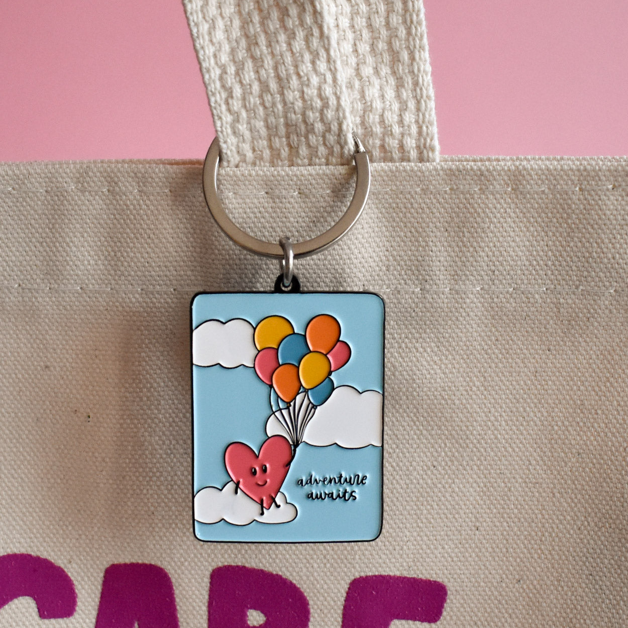 Adventure Awaits Keychain