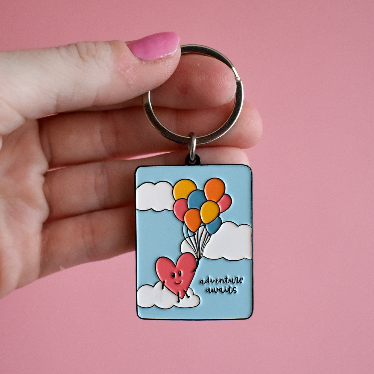 Adventure Awaits Keychain