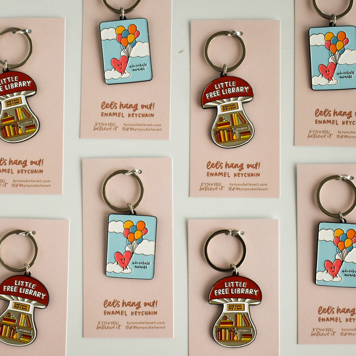 Adventure Awaits Keychain