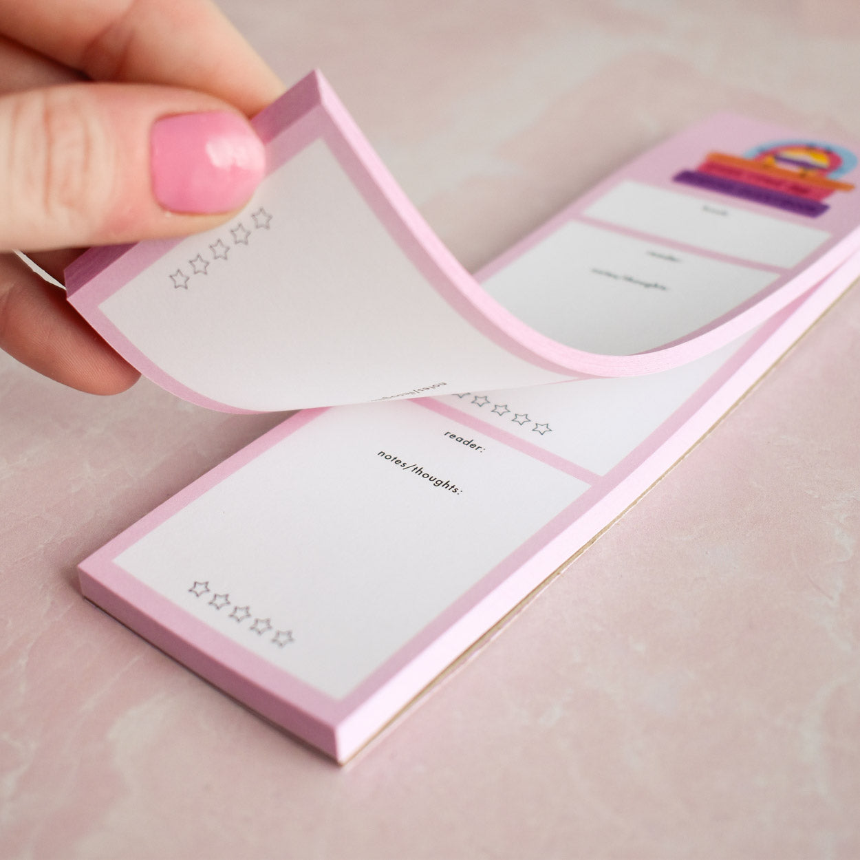 Last Read By Bookmark Notepad