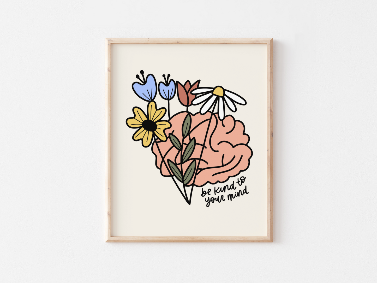Be Kind To Your Mind Print
