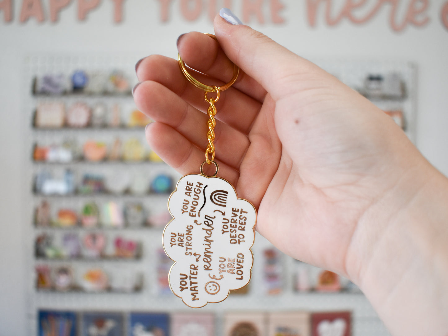 Load image into Gallery viewer, Affirmations Keychain
