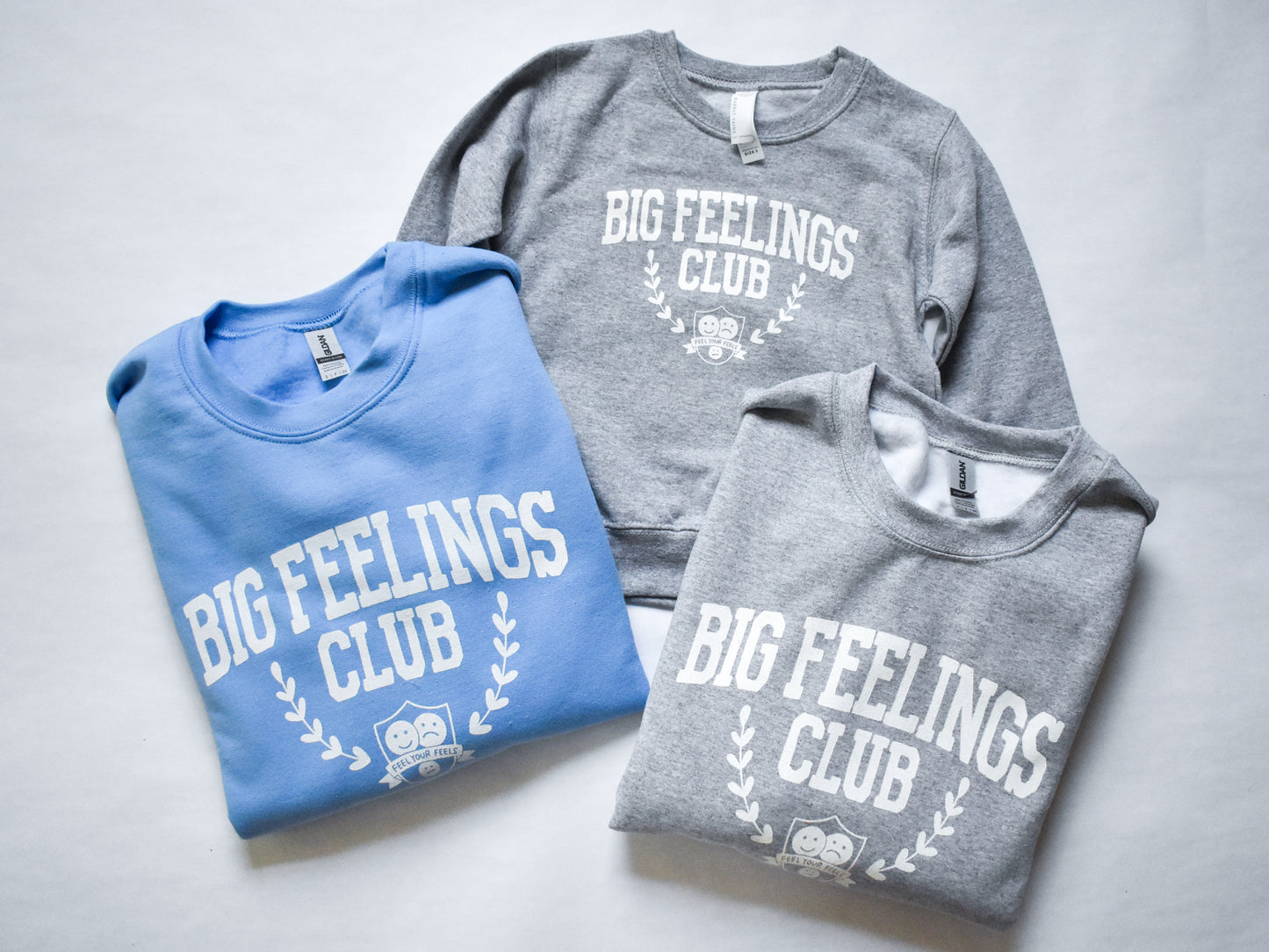 Load image into Gallery viewer, Big Feelings Club Toddler Sweatshirt
