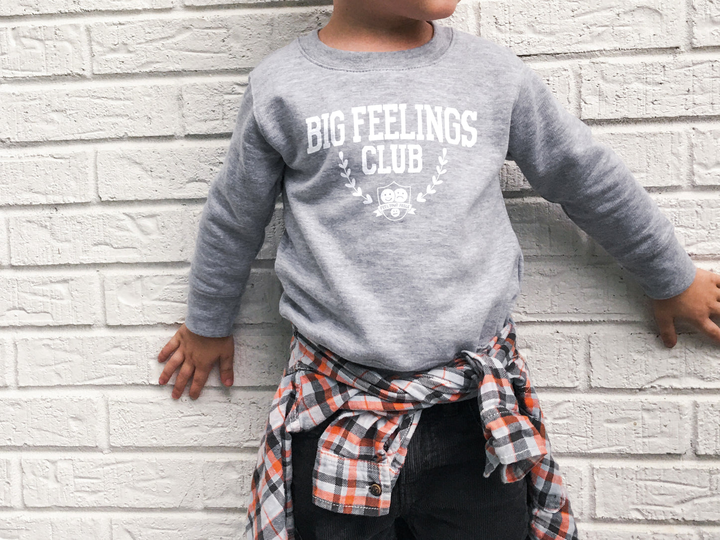 Big Feelings Club Toddler Sweatshirt