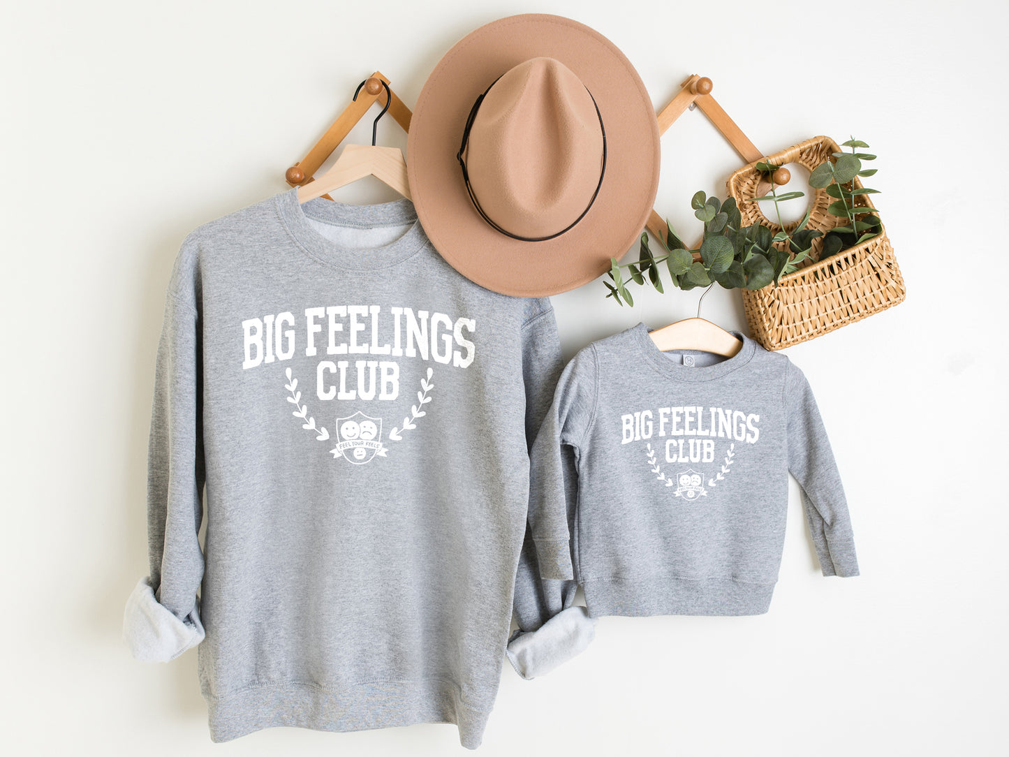 Big Feelings Club Toddler Sweatshirt