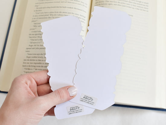 Book Stack Bookmark (Christmas)