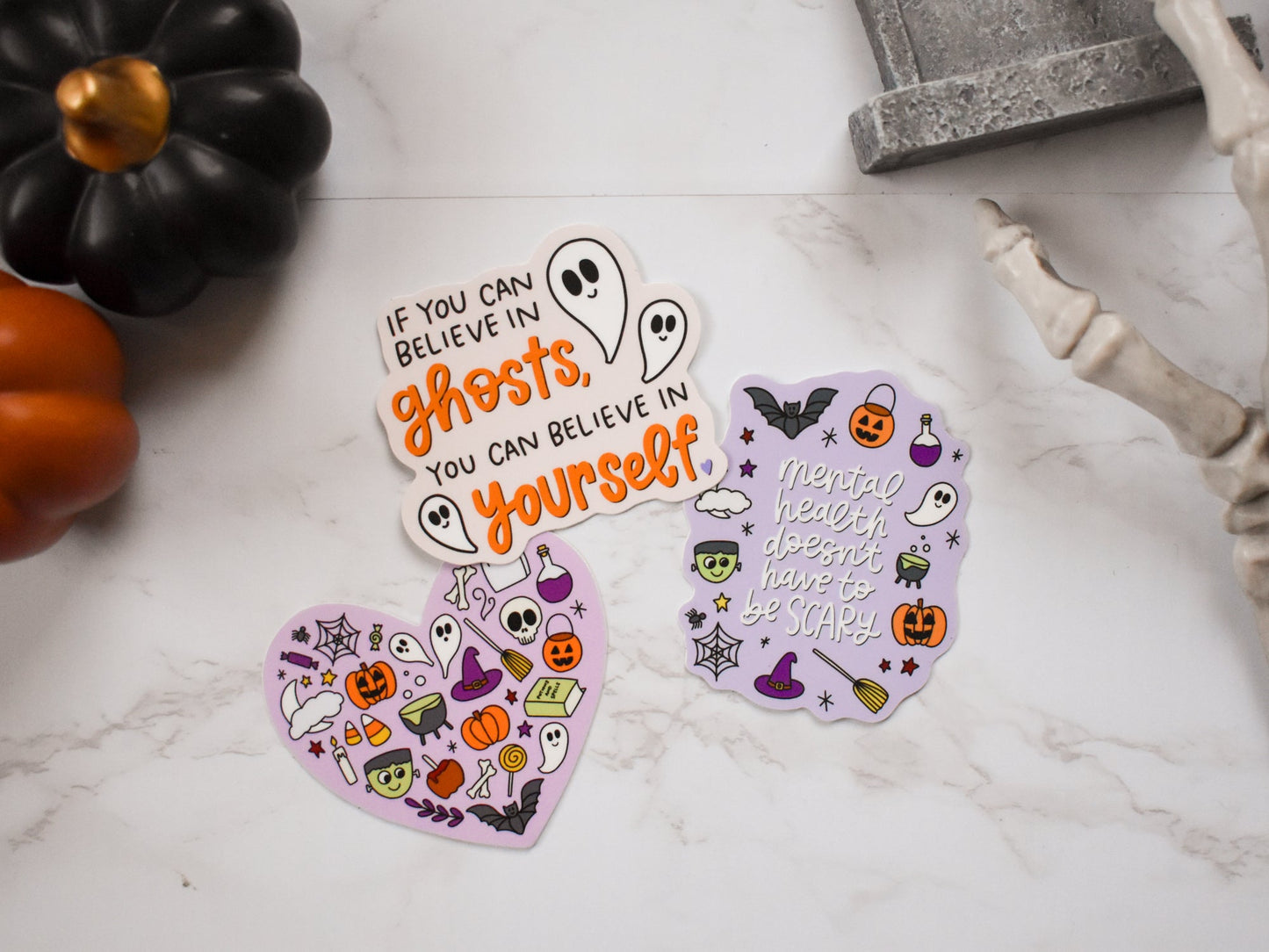 Halloween Heart Sticker