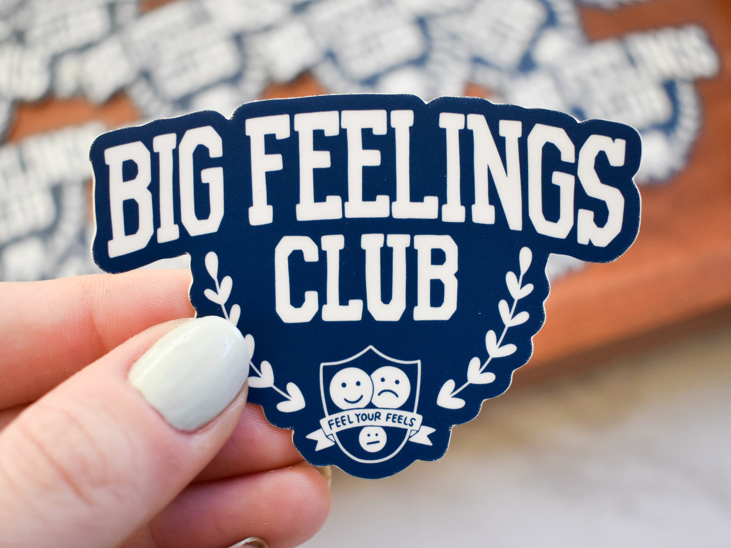 Big Feelings Club Sticker