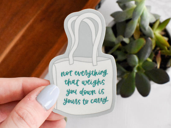 Yours To Carry Sticker