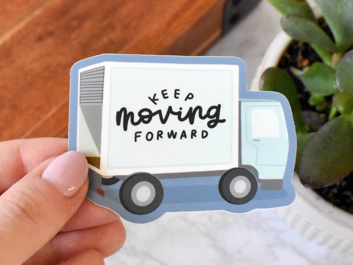 Keep Moving Forward Sticker | Inspirational Laptop Sticker ...